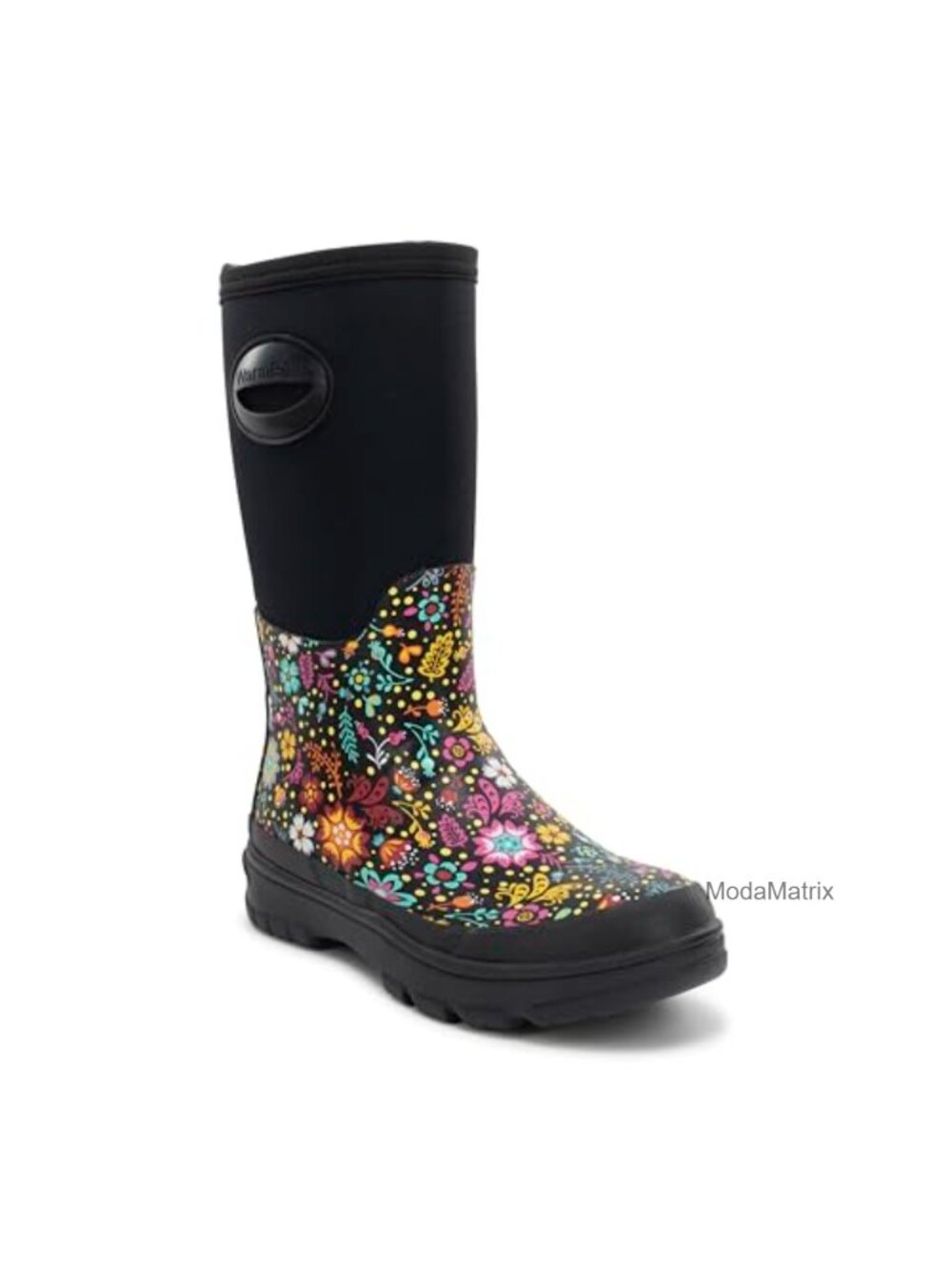Waterproof Insulated Neoprene Mid Calf Winter Boot Memory Foam Fleece Lined